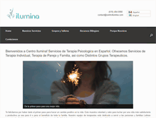 Tablet Screenshot of centroilumina.com